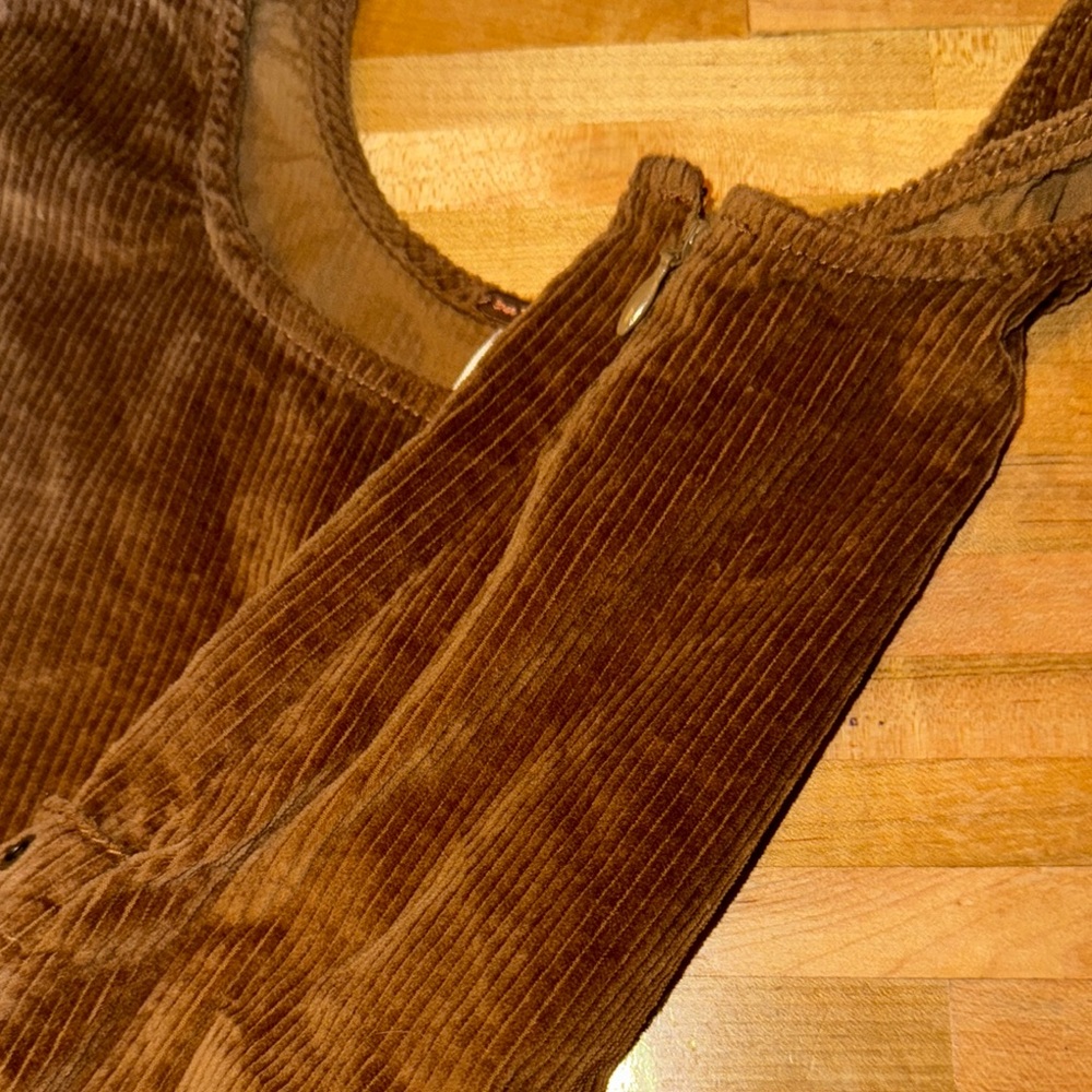 Free People Devoted to You Corduroy Dress 2 - Picture 9 of 13